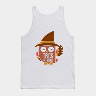 Trick or Treat Owl Tank Top